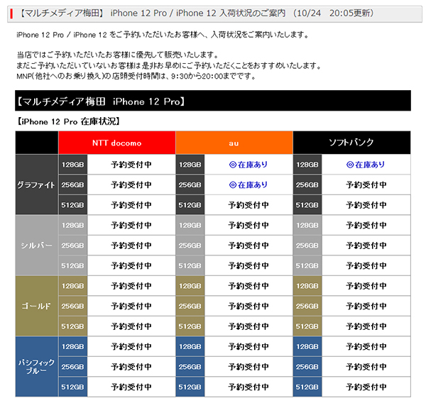 Iphone12 Pro Maxとminiは予約なしで購入できる 在庫チェックは必須
